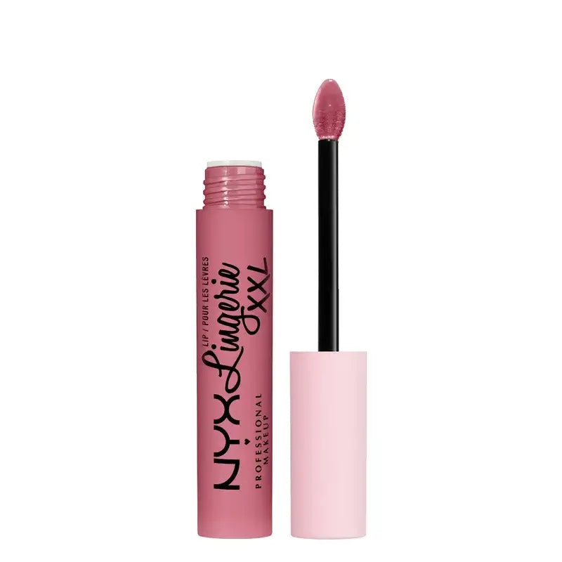 Nyx Liquid Lipstick Lip Lingerei Xxl Long Wear, Matte 16H . Sombra Maxx Out , 4 ml