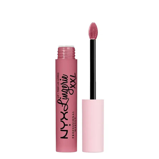 Nyx Liquid Lipstick Lip Lingerei Xxl Long Wear, Matte 16H . Sombra Maxx Out , 4 ml
