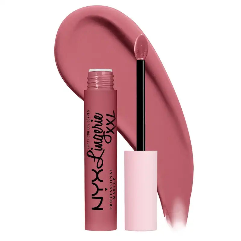 Nyx Liquid Lipstick Lip Lingerei Xxl Long Lasting Matte 16H . Sombra Strip N Tease 04 , 4 ml