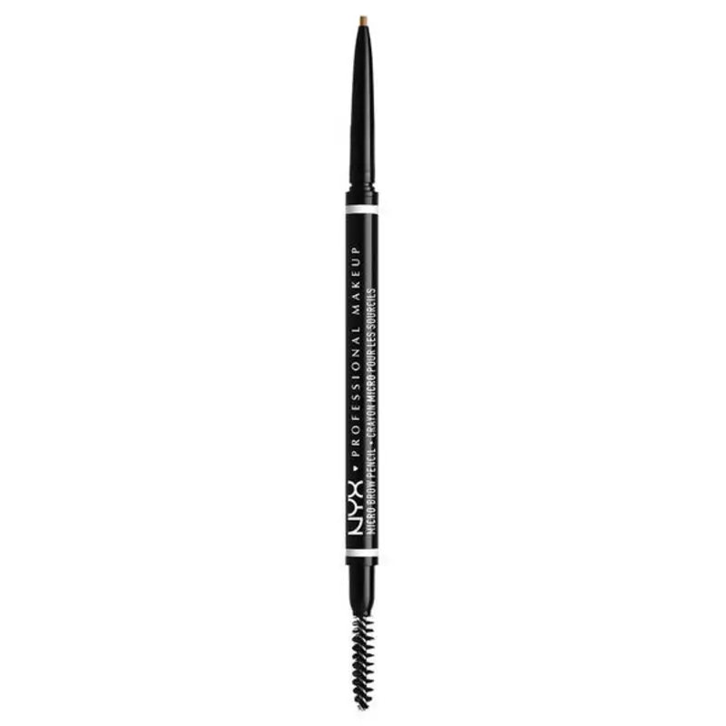 Lápis para sobrancelhas Nyx Perfecting Micro Brow Pencil. Sombra Blonde , 0,09 gr