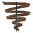 Lápis para sobrancelhas Nyx Perfecting Micro Brow Pencil. Cor morena, 0,09 gr