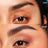 Lápis para sobrancelhas Nyx Perfecting Micro Brow Pencil. Cor morena, 0,09 gr