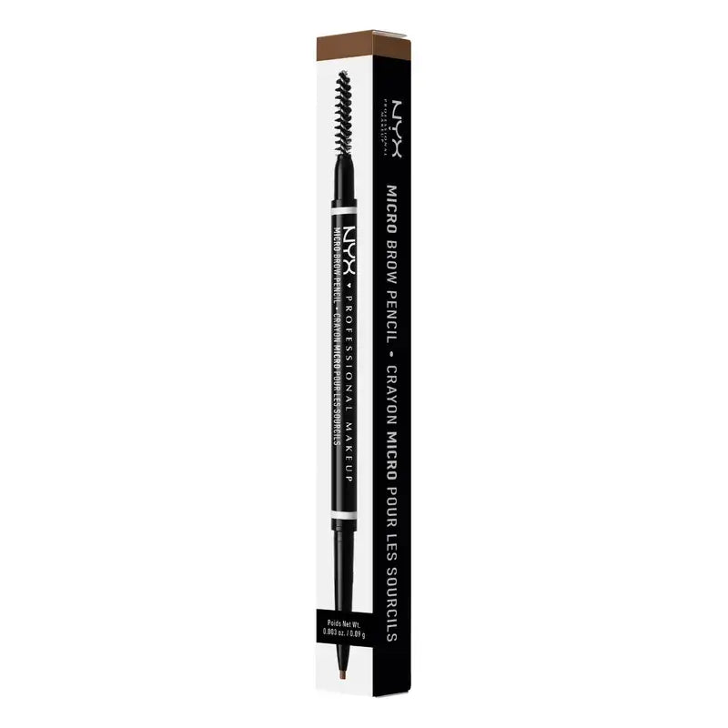 Lápis para Sobrancelhas Nyx Perfecting Micro Brow Pencil. Sombra Cool Ash Brown 05 , 0,09 gr