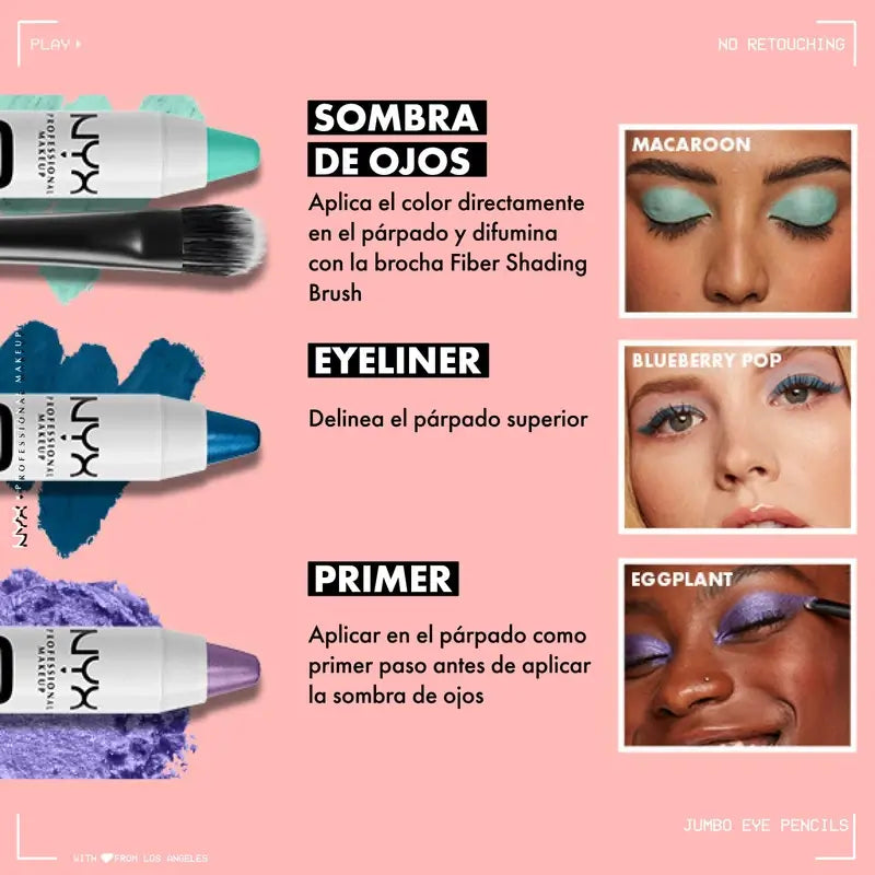 Nyx Eye Pencil Jumbo Eggplant , 5 gr