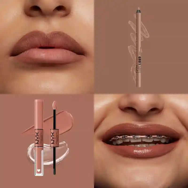 Nyx Line Loud Lipstick, Longa Duração, + Definido, + Espesso, Global Citizen 05 , 1,2 gr