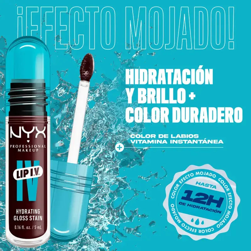 Nyx Lip Iv Lip Colour Water Bout Wine Shade 15 , 5 ml