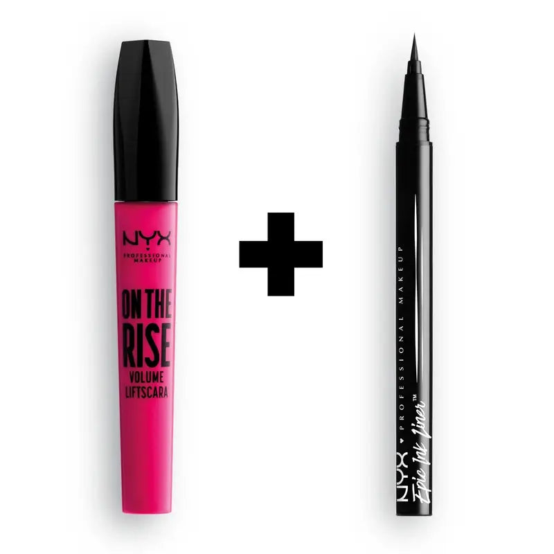 Nyx On The Rise Volume Black Mascara , 10 ml