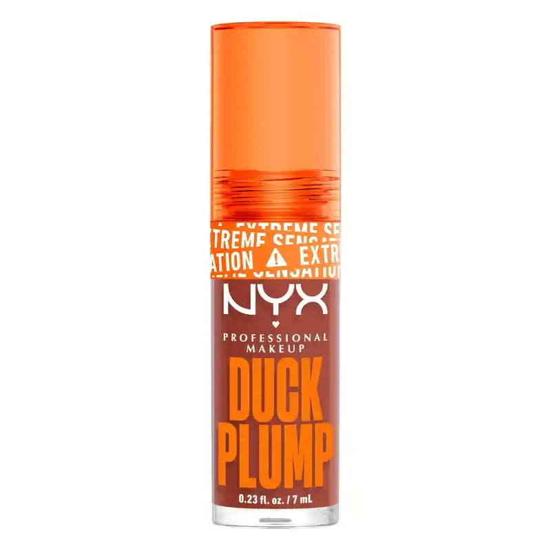 Nyx Nyx Duck Plump High Pigment Lip Gloss Volumising Gloss Brown Of Applause , 7 ml