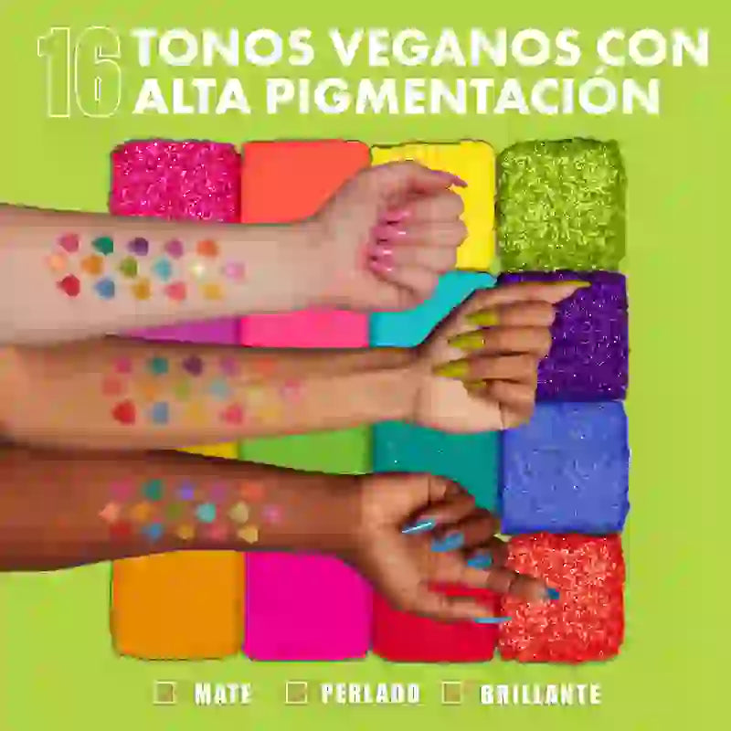 Nyx Ultimate Shadow Palette I Know That's Bright , 1 unid.