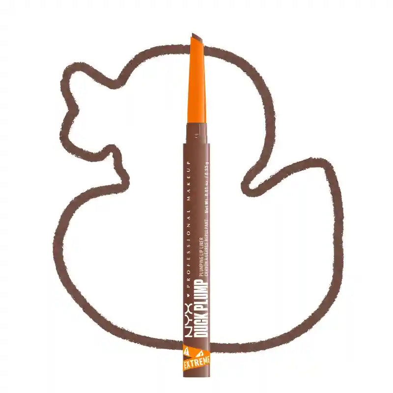 Nyx Duck Plump Volumising Lip Liner, Delineador de Lábios, Beige Boost 09 , 0,33 gramas