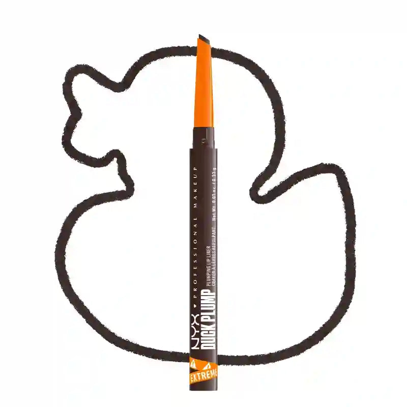 Nyx Duck Plump Volumising Lip Liner, Delineador de Lábios, Double Dose 12 , 0,33 gramas