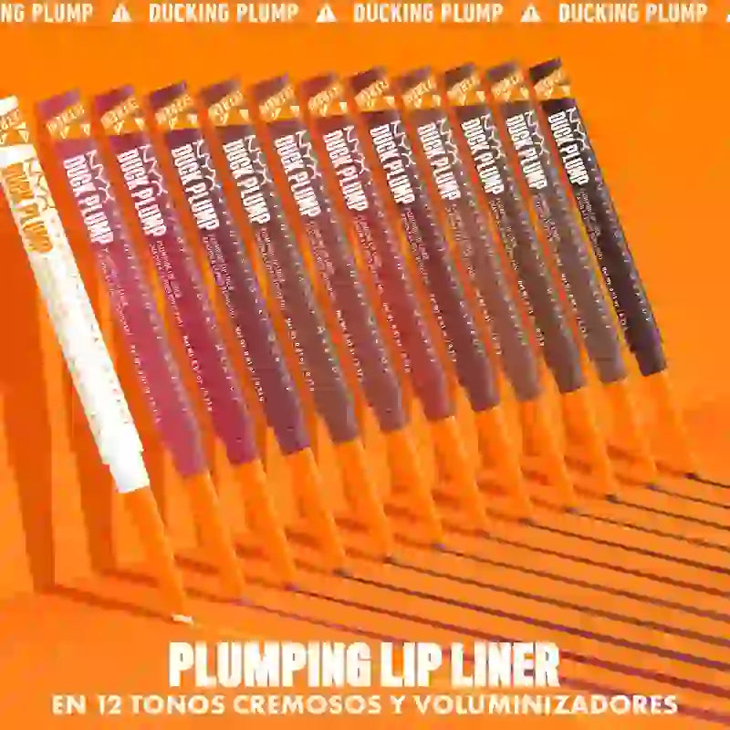 Nyx Duck Plump Volumising Lip Liner, Delineador de Lábios, Ducking Clear 01 , 0,33 gr