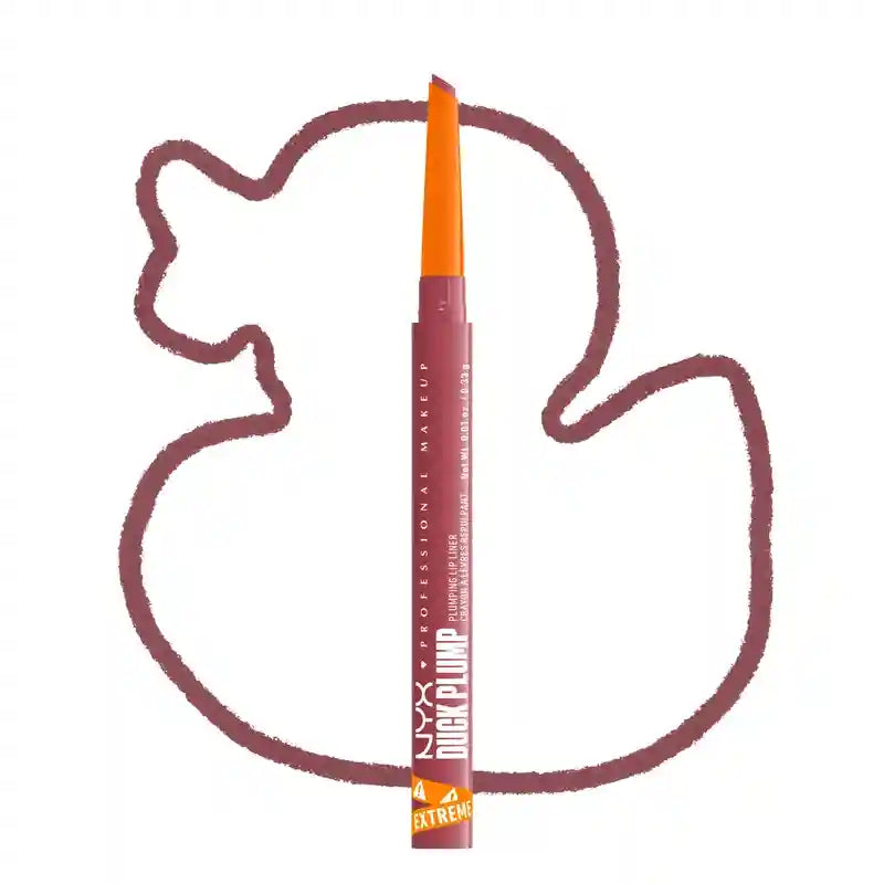 Nyx Duck Plump Volumising Lip Liner, Delineador de lábios, Pinkjection 02 , 0,33 gr