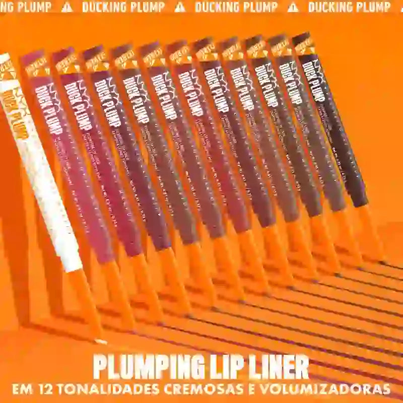Nyx Duck Plump Volumising Lip Liner, Delineador de Lábios, Taupe 11 , 0,33 gramas