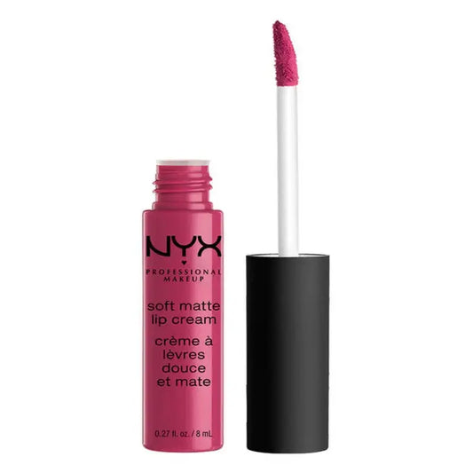 Nyx Creamy Lipstick Creme labial Soft Matte. Sombra Matte Praga , 8 ml