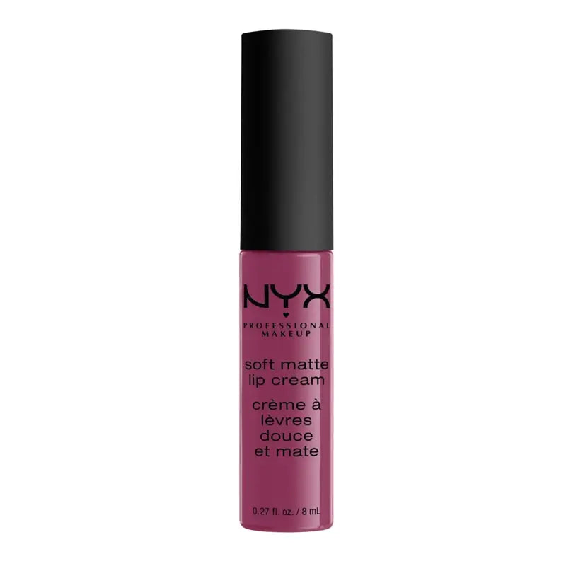 Nyx Creamy Lipstick Creme labial Soft Matte. Sombra Matte Praga , 8 ml