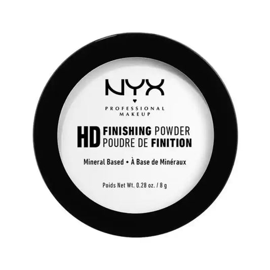 Nyx High Definition Finishing Powder Shade 1 Banana Ideal para fixar a maquilhagem Cor translúcida , 8 g