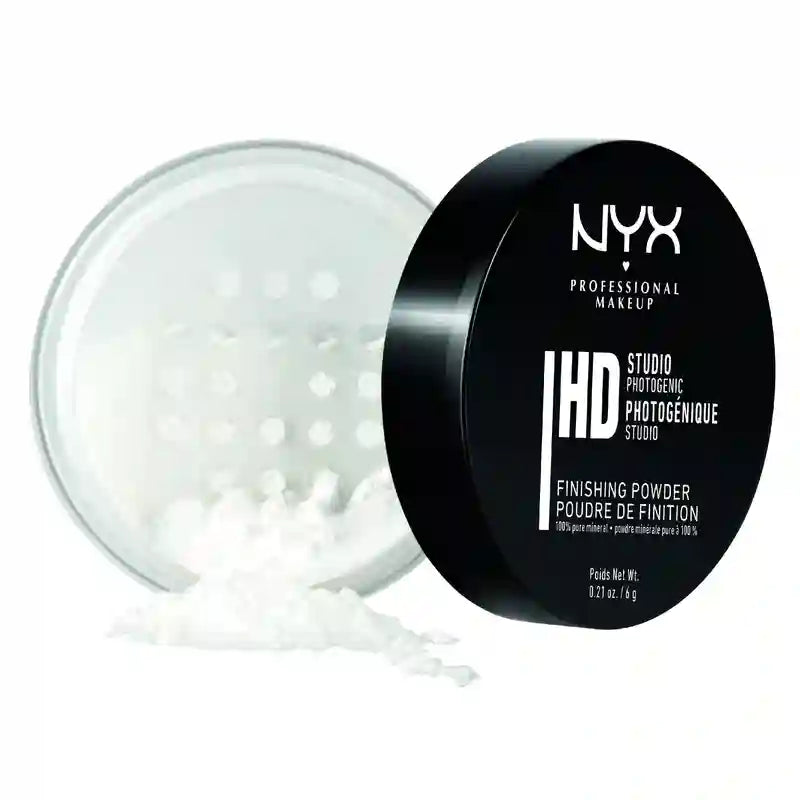 Pó Mineral Nyx Studio Finishing Powder Pó translúcido para maquilhagem, 6 g