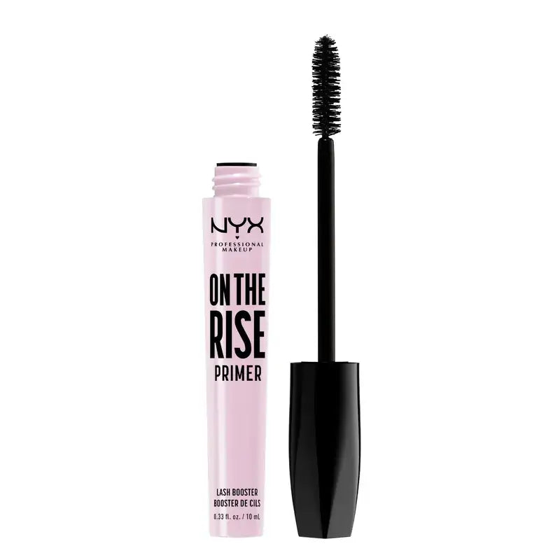 Nyx Lash Primer com Cor e Óleo de Rícino On The Rise Lash Booster. Cinzento. 10 Ml. Cinzento, 10 ml