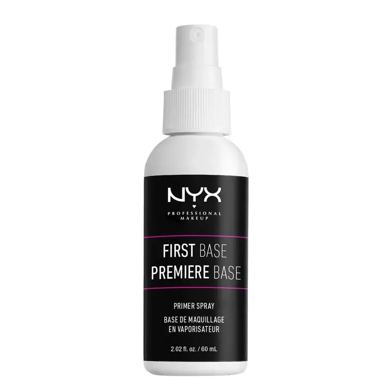 Nyx Fast Acting Primer Spray First Base For All Skin Types 60 ml , 60 ml