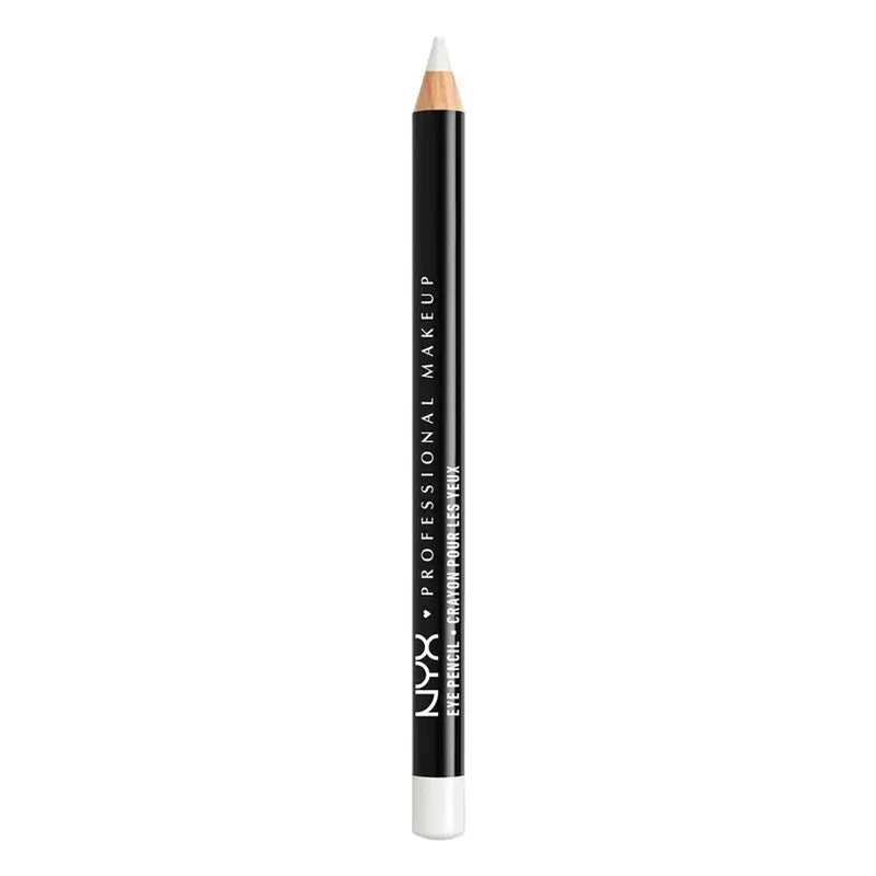Nyx Slim Eye Pencil Eyeliner Branco , 1 gr