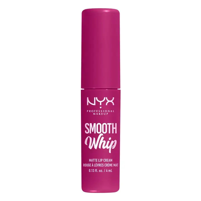 Nyx Smooth Whip Matte Lip Cream, Batom Líquido Cremoso, Matte, Sombra Bday Frosting 09 , 4 ml