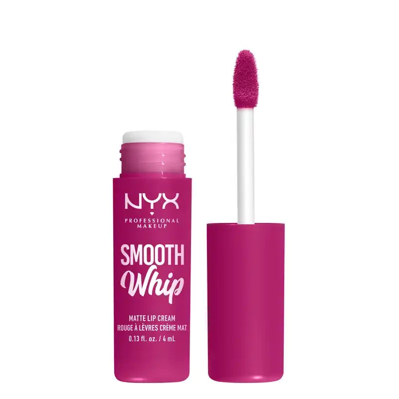 Nyx Smooth Whip Matte Lip Cream, Batom Líquido Cremoso, Matte, Sombra Bday Frosting 09 , 4 ml