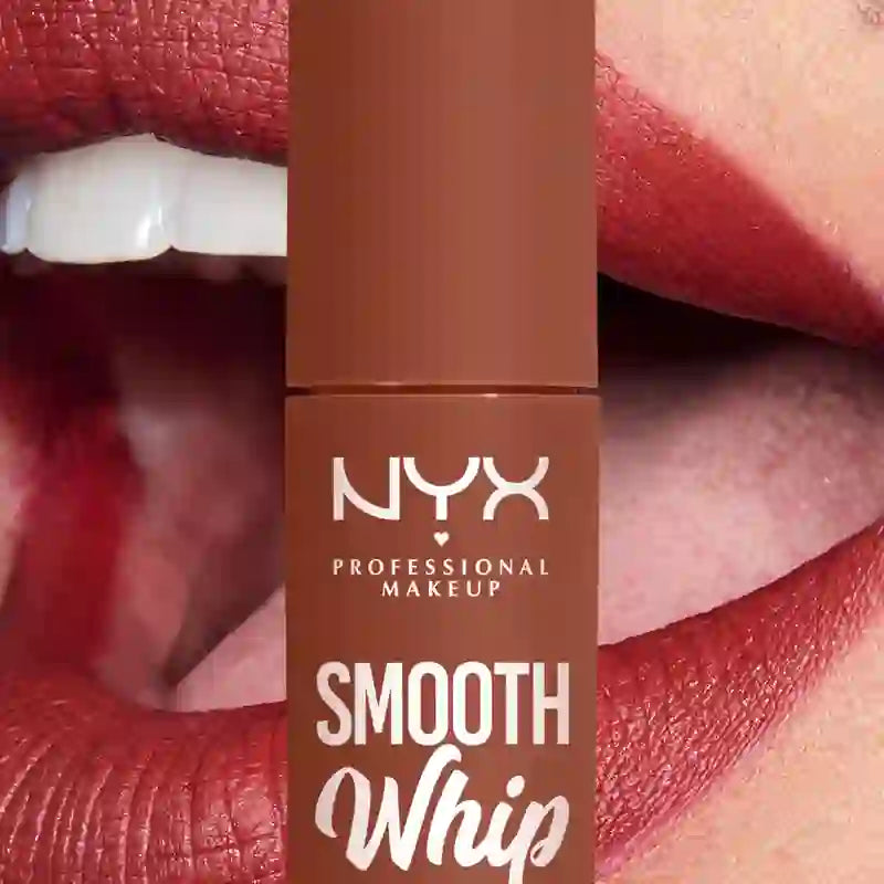 Nyx Smooth Whip Matte Lip Cream, Batom Líquido Cremoso, Matte, Sombra Faux Fur , 4 ml