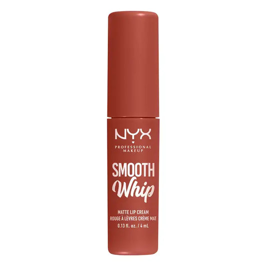 Nyx Smooth Whip Matte Lip Cream, Batom Líquido Cremoso, Matte, Tonalidade Pushin , 4 ml