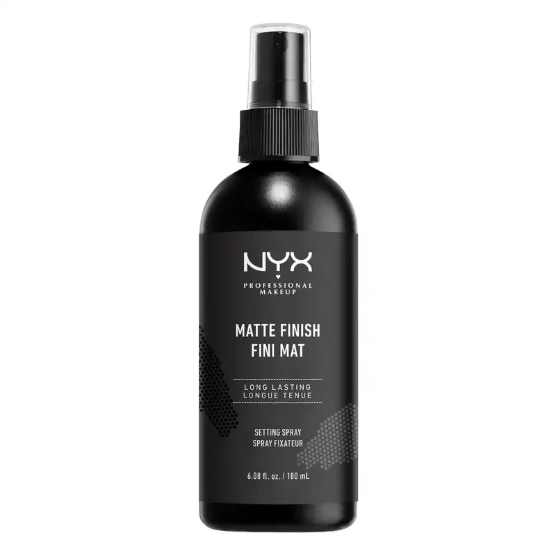 Nyx Matte Finish Setting Spray Spray Fixador Matte Finish Maxi Size 180 Ml , 180 ml