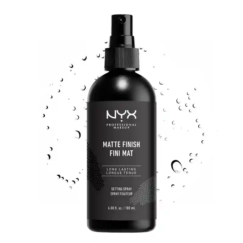 Nyx Matte Finish Setting Spray Spray Fixador Matte Finish Maxi Size 180 Ml , 180 ml