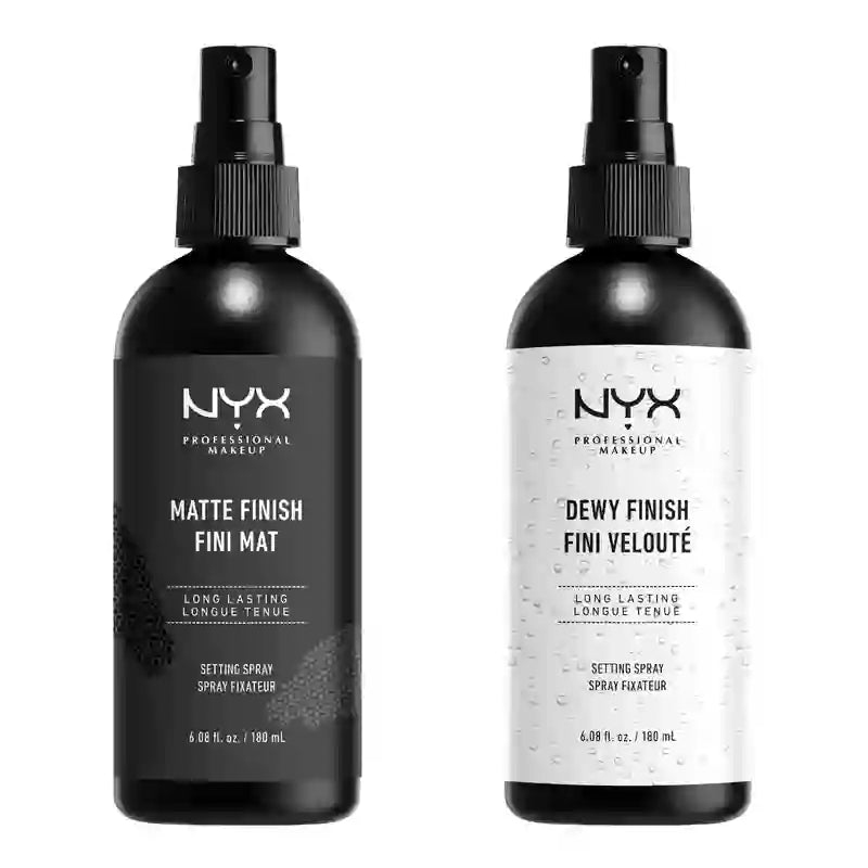 Nyx Matte Finish Setting Spray Spray Fixador Matte Finish Maxi Size 180 Ml , 180 ml