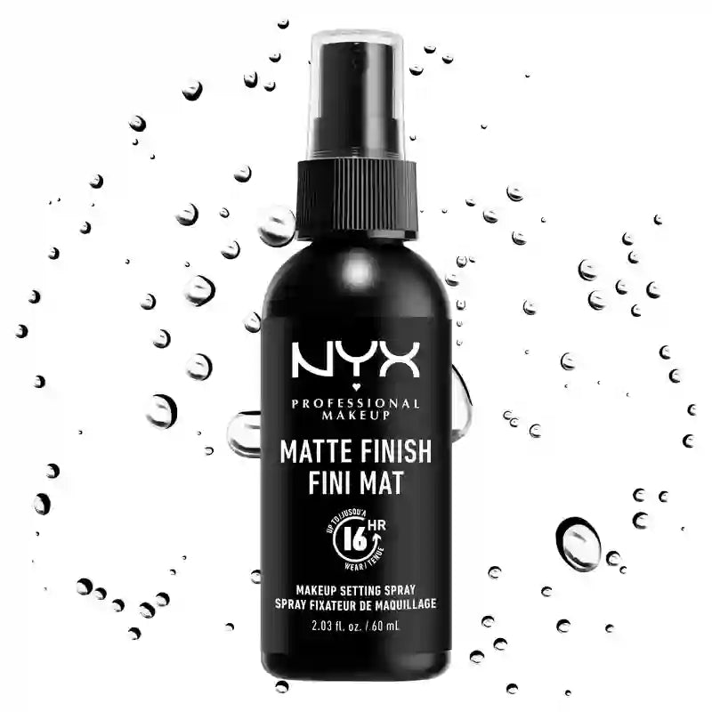 Nyx Professional Makeup Fixing Spray Matte Finish, Long Lasting. 60 ml