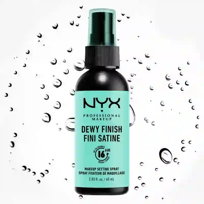 Nyx Makeup Setting Spray Dewy Setting Spray Para Um Acabamento de Pele Suculento, 60 ml