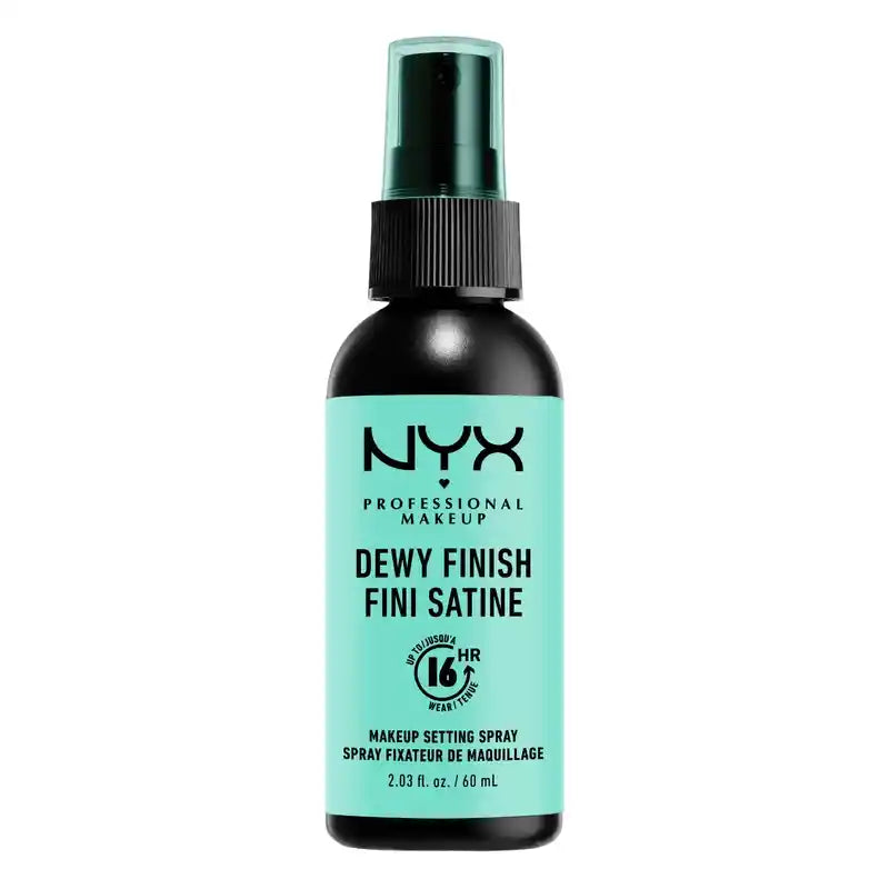 Nyx Makeup Setting Spray Dewy Setting Spray Para Um Acabamento de Pele Suculento, 60 ml