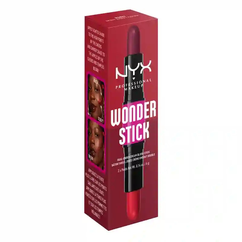 Nyx Wonder Stick Blush Amber. Blush iluminador em creme. , 1 unid.