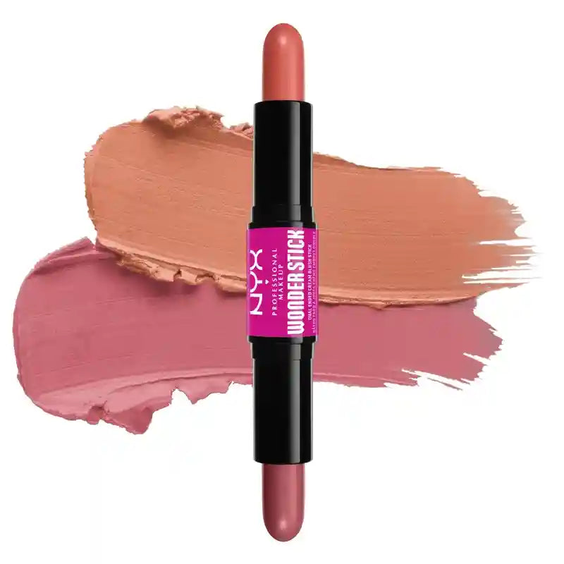 Nyx Wonder Stick Honey. Blush em creme. Sombra 02 Honey Orange N Rose , 1 unidades
