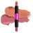 Nyx Wonder Stick Honey. Blush em creme. Sombra 02 Honey Orange N Rose , 1 unidades