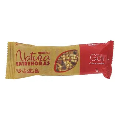 Obegrass Entrehoras Natura Goji Sésamo 20 Bars