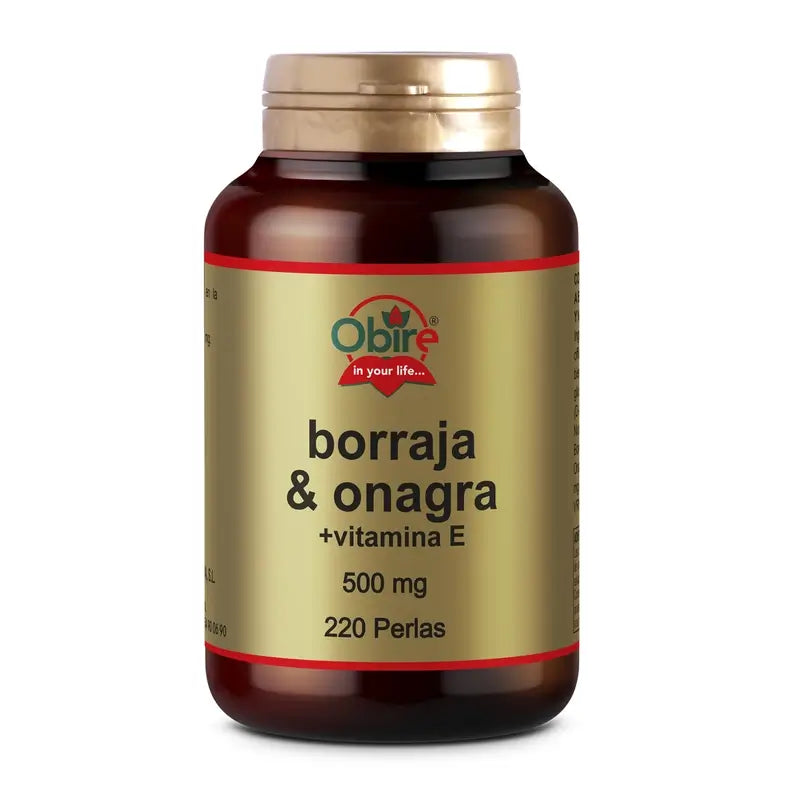 Obire Borragem e Prímula 500 Mg. 220 Pérolas
