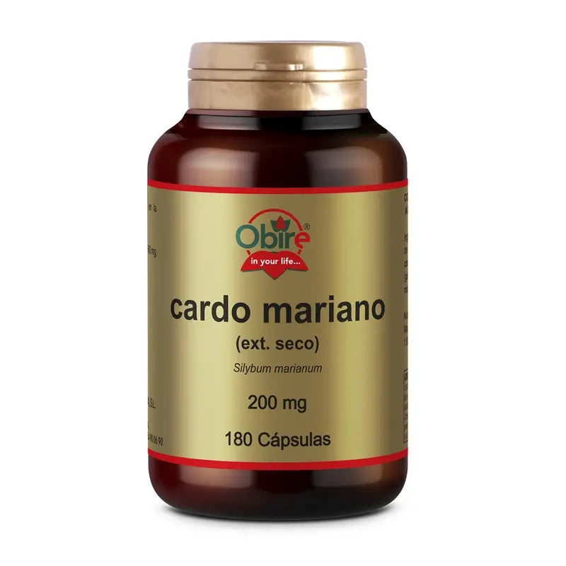 Obire Cardo Mariano (Ext. Seca) 200 Mg. 180 Cápsulas
