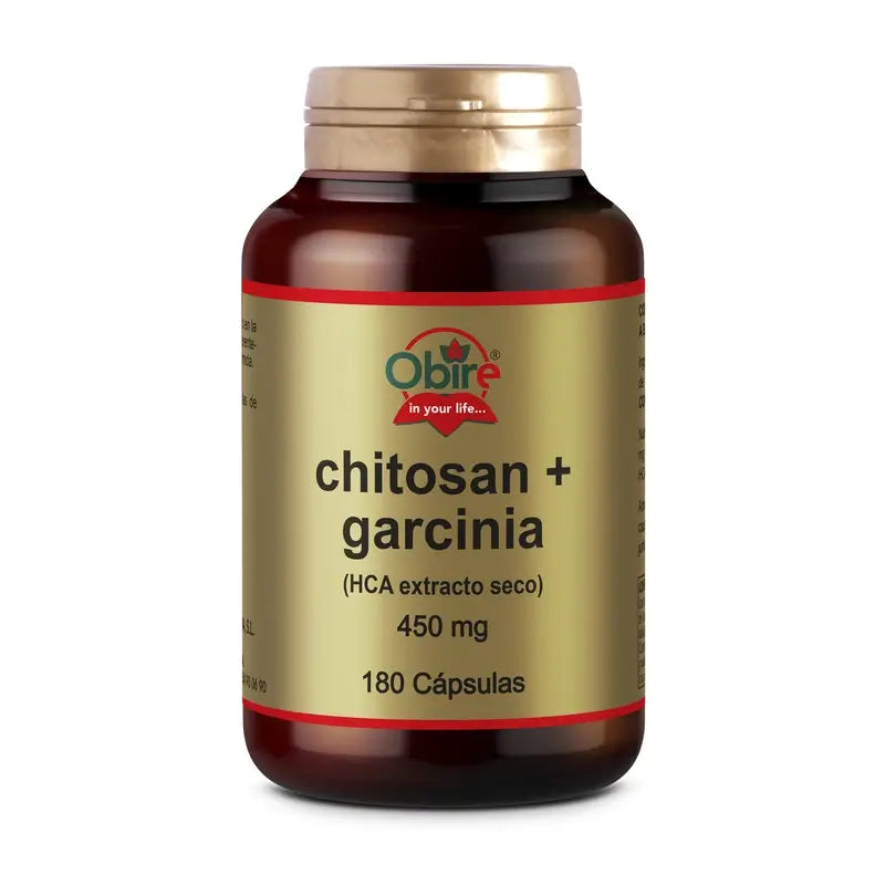 Obire Chitosan & Hca-Garcinia 450 Mg. 180 Cápsulas