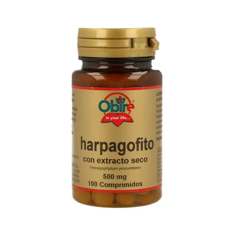 Obire Harpagofito 150 Mg (Ext. Seca), 100 Comp