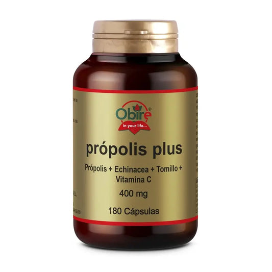Obire Propolis Plus 400 Mg. 180 Cápsulas