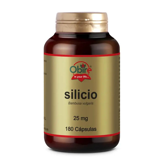 Obire Silício 25 Mg. 180 Cápsulas