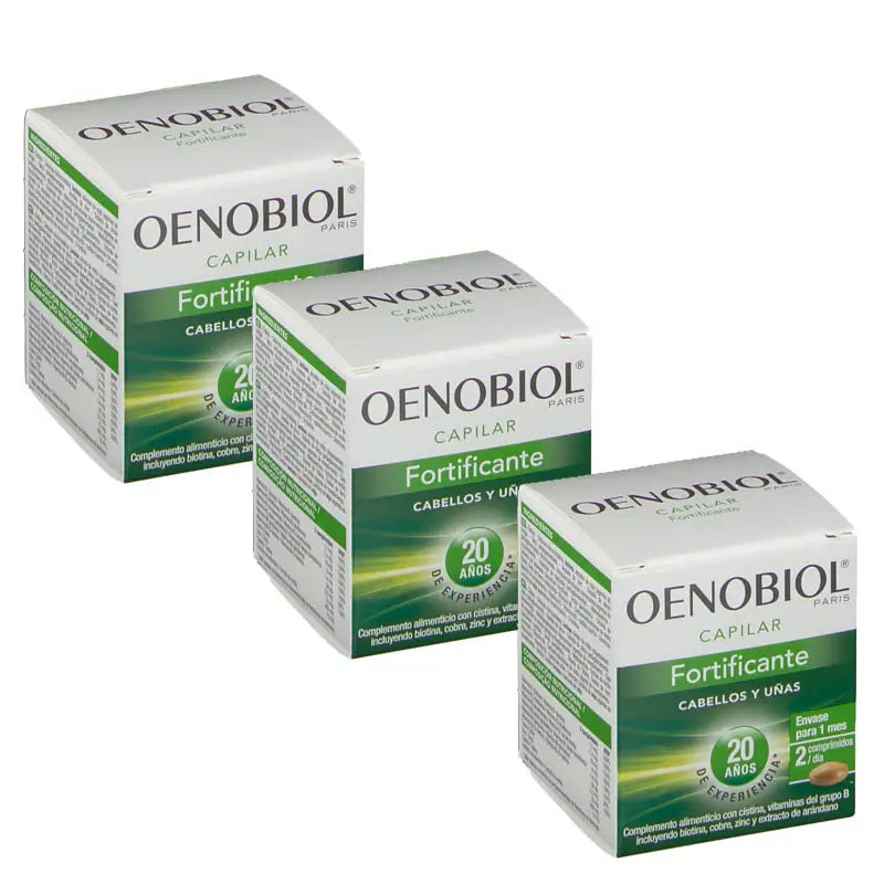OENOBIOL Capilar fortificando 60 comprimidos triplos