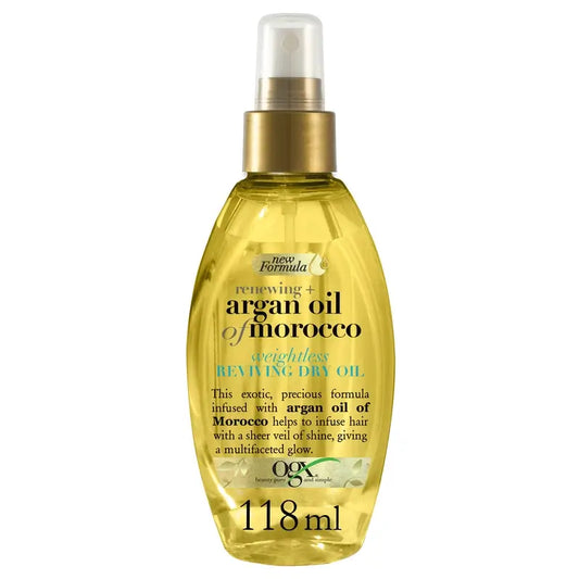 OGX Argan Oil of Morocco Spray de Óleo de Argão Revitalizante, 118 ml