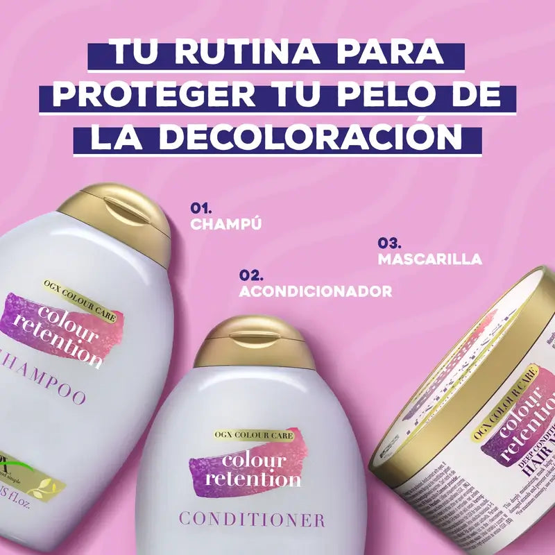 Ogx Condicionador Retentor de Cor, 385 ml