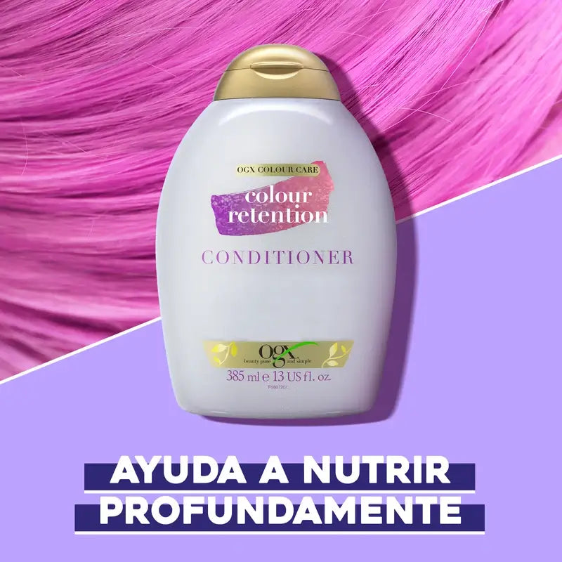 Ogx Condicionador Retentor de Cor, 385 ml