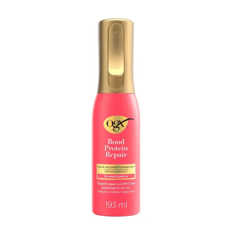 Ogx Bond Repair Leave-In Conditioner, Spray de Proteção Térmica, Reparação do Cabelo, 193 Ml